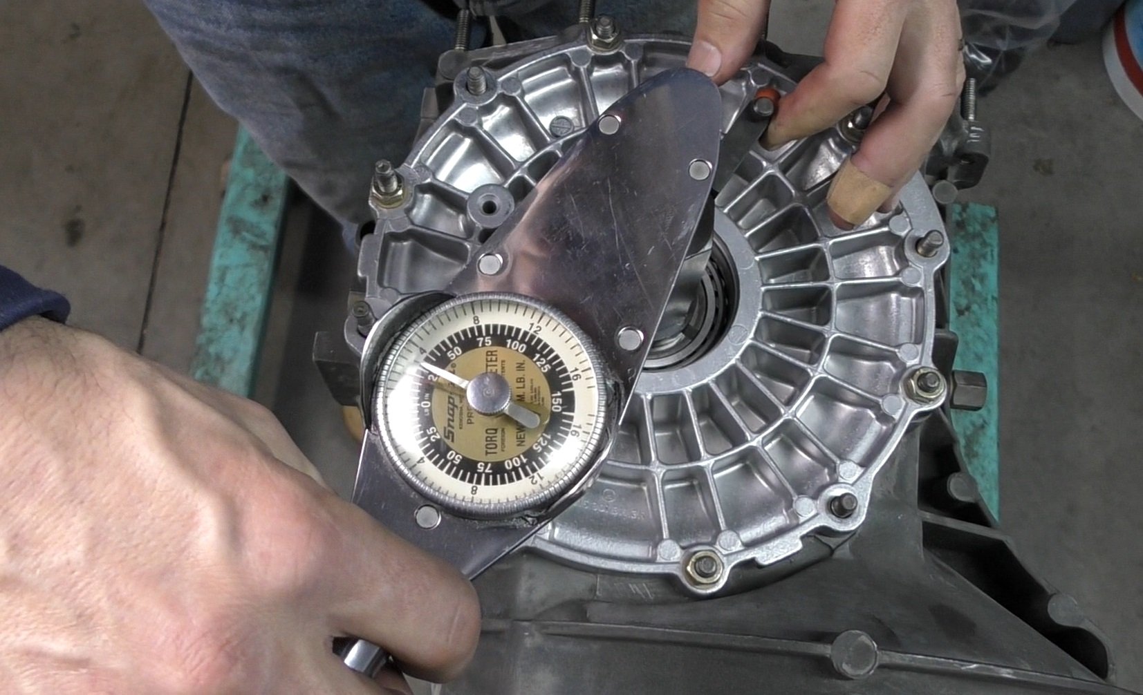 How to set up the Differential in a Porsche 915 Transmission Klassik ATS